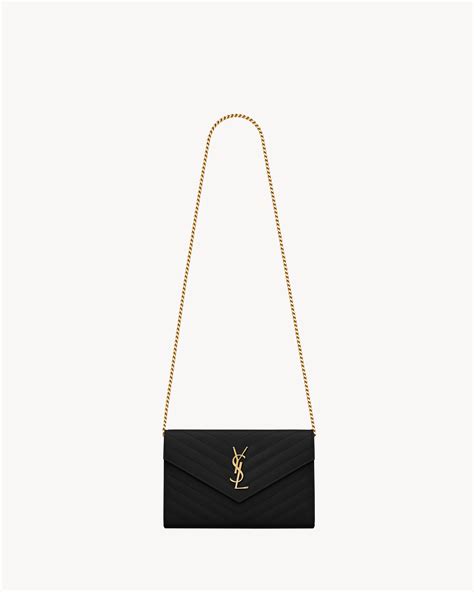 ysl wallet on chain ราคา|CLASSIC CASSANDRE CHAIN WALLET IN GRAIN DE .